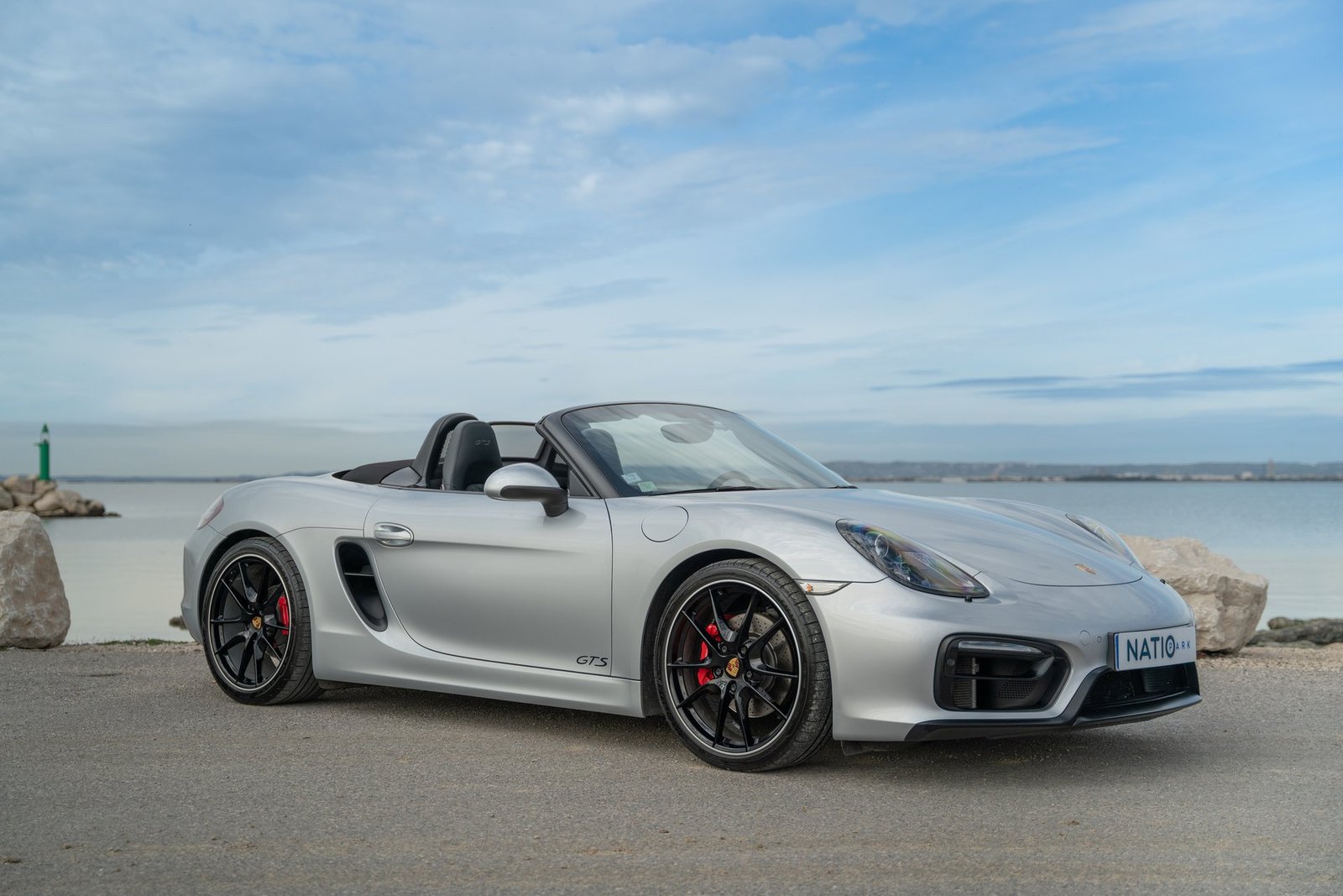 Porsche Boxster GTS — trois-quarts avant, sélection NatioPark