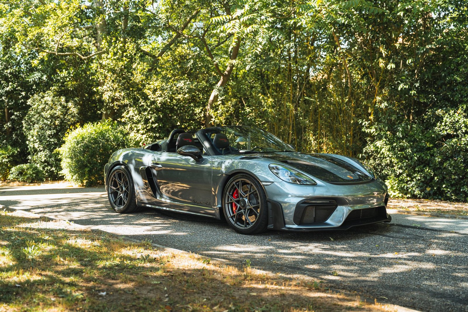 Porsche 718 Spyder RS — trois-quarts avant, sélection NatioPark