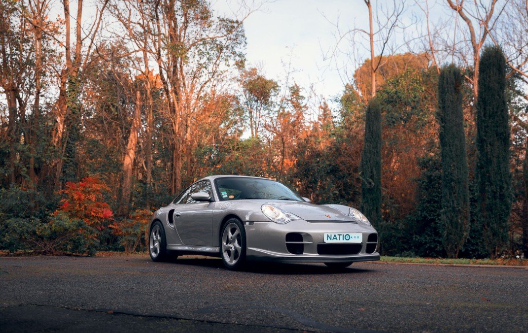Porsche 996 Turbo — trois-quarts avant, sélection NatioPark