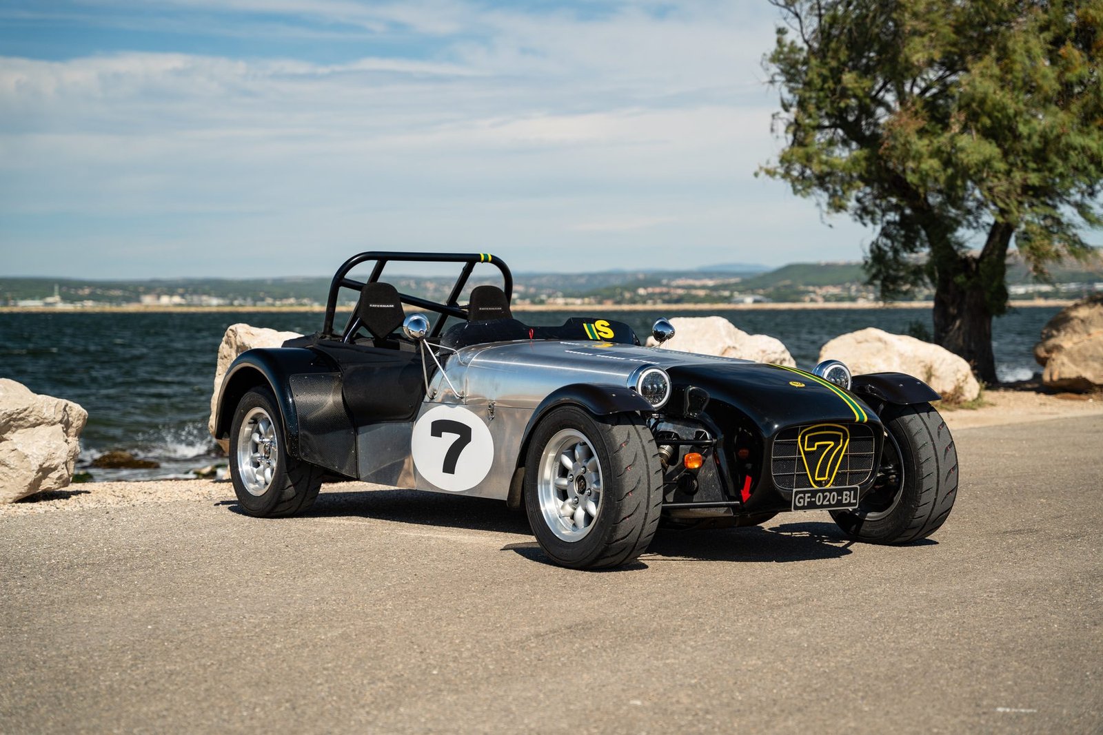 Caterham Seven 7 — trois-quarts avant, sélection NatioPark
