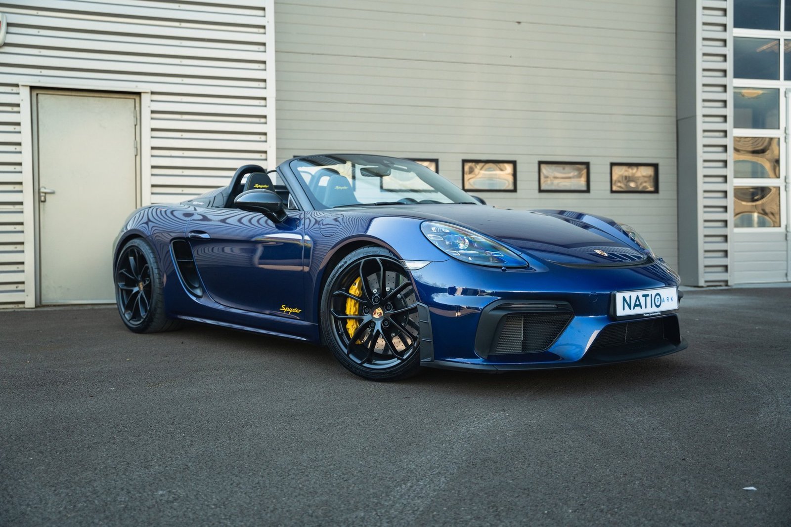 Porsche 718 Spyder — trois-quarts avant, sélection NatioPark