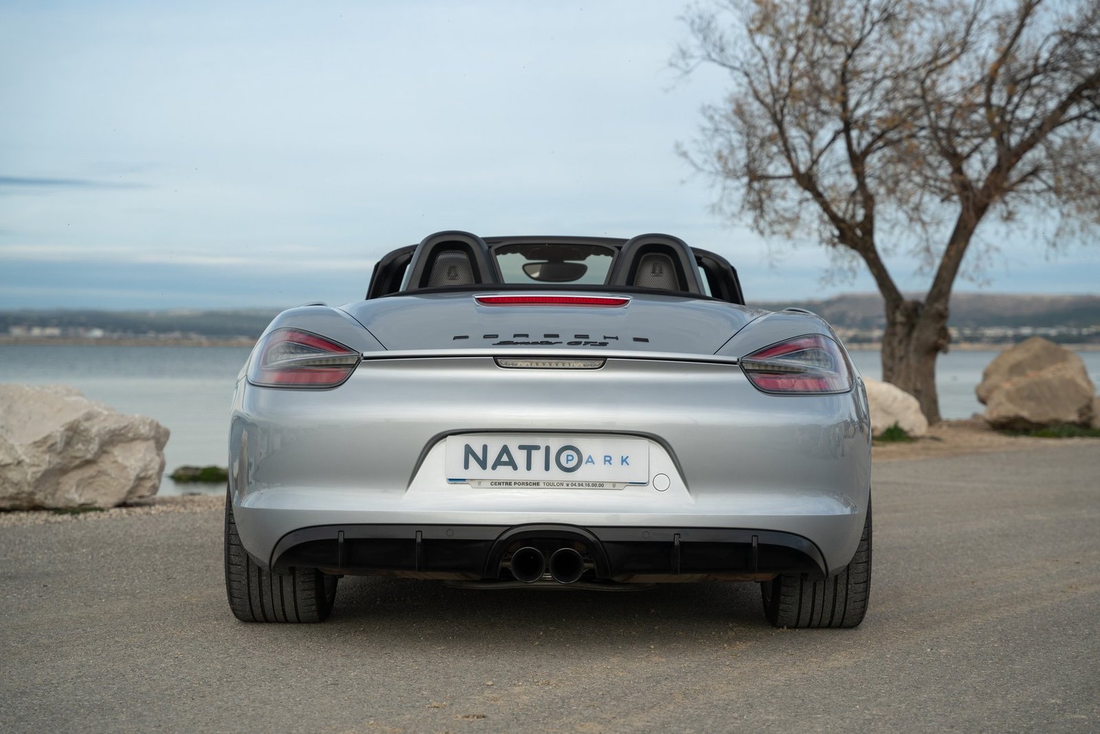 Porsche Boxster GTS — vue arrière, sélection NatioPark