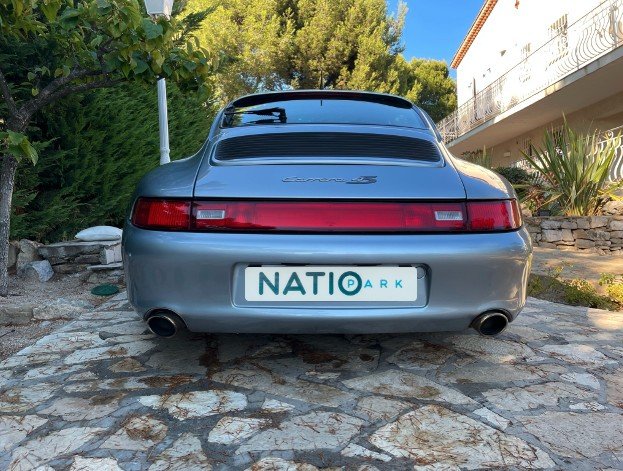 Porsche 993 Carrera 4S — vue arrière, sélection NatioPark
